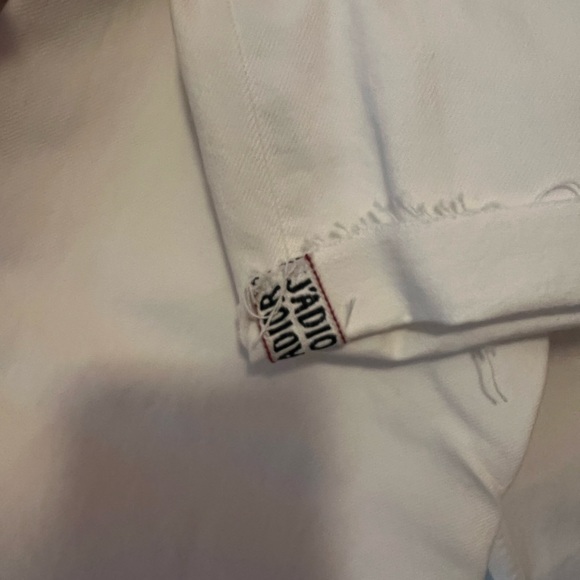 Dior white boyfriend jeans with Christian Dior detail on cuff size EU 34 US 01 - Picture 4 of 5